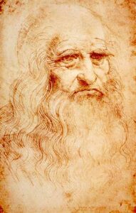 Autoritratto di Leonardo Da Vinci 